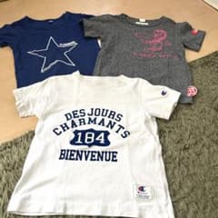 tシャツ3点セット　120cmのサムネイル