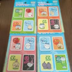 サントリー ちいかわ オリジナルシール 4種 計4枚のサムネイル