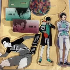 ブルーロック アクリルスタンド 糸師凛 糸師冴 まとめ売り ブルロ展 新英雄大戦