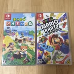 Nintendo Switch ソフト2本セット あつ森 スーパーマリオパーティ