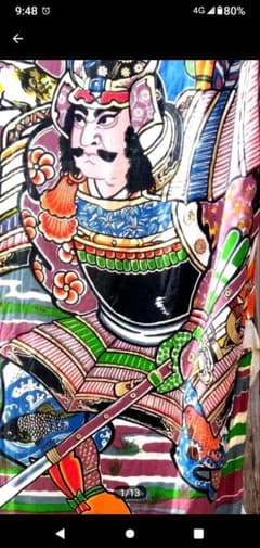 五月おのぼり飾り 伝統的な武士の絵柄鯉のぼり横幅90センチ✖9メートル 五月おのぼり飾り 伝統的な武士の絵柄鯉のぼり横幅90センチ✖9メートル