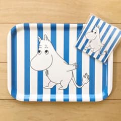 レア【新品未使用】ムーミントレイ・コースター2点セット オプトデザインのサムネイル