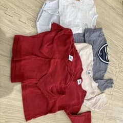 プチバトー  ベビーシャツセット 70のサムネイル