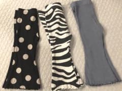 next baby 9-12m フレアパンツ3セットのサムネイル