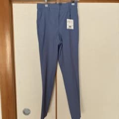 PLST リネンブレンド スティックパンツ TALL ブルー Sのサムネイル
