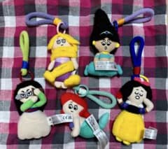 52TOYS Disney Princess ぬいぐるみマスコット　5点セットのサムネイル