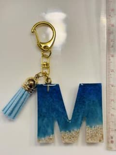 海のイニシャルキーホルダーMのサムネイル