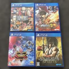 PS4 ストリートファイター 餓狼伝説 KOFセット サムライスピリッツ