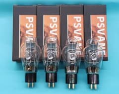 4本白箱新品 プスバン PSVANE 300B 真空管 マッチドクワッド 黒 - メルカリ