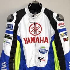 白黄青 M ヤマハ レーシング YAMAHAmotor RACING ジャケット