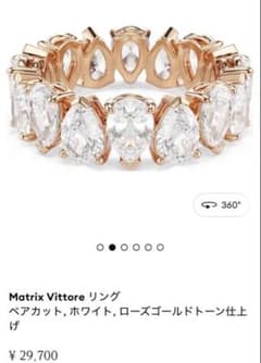 Swarovski Matrix Vittore リングのサムネイル