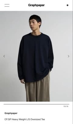 CF.GP Heavy Weight L/S Oversized Tee - メルカリ