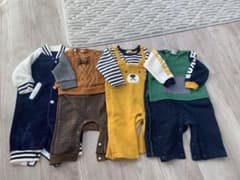ベビー服 ロンパース 4着セット 60-70cmのサムネイル