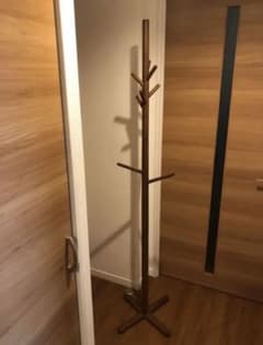 ニトリ ポールハンガー ブラウンのサムネイル