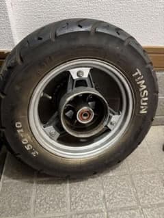 シャリー 角目 純正ホイール タイヤバリ溝 - メルカリ