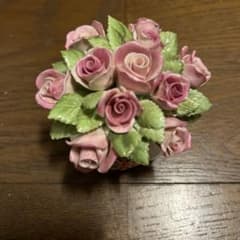 希少 ロイヤルアルバート 陶花 フラワーオブザマンス 6月 バラ 英国製