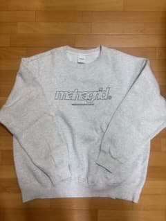 mahagrid マハグリッド ロゴ スウェット グレー 韓国ブランド