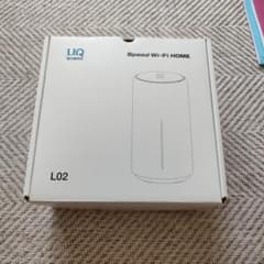 Speed Wi-Fi HOME L02 ホワイト ホームルーターのサムネイル