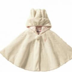 美品☆ミキハウス ポンチョ うさみみのサムネイル