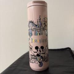海外限定 カリフォルニアディズニー タンブラー ピンク 100周年 - メルカリ
