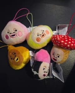 最安値 こびとづかん　フェイスマスコット　全５種　コンプセット ラウワン限定