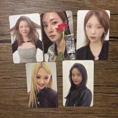 少女時代 トレカ 5枚セット 中古のサムネイル