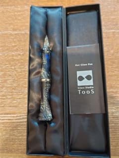 Glass Studio Toos ガラスペン 残月 瑠璃紺 スタンダードニブ Glass Studio Toos ガラスペン 残月 瑠璃紺 スタンダードニブ - メルカリ