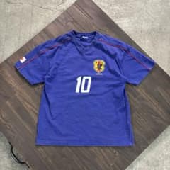 8SM1 JFA サッカーTシャツ 10番中村俊輔 M 日本代表 古着used - メルカリ
