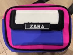 押し潰して圧縮ポスト発送です‼︎ZARA❤️ショルダーバッグ❤️使用回数数回のサムネイル