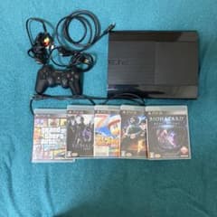 PS3本体 コントローラー ソフト6本 HDMIケーブル その他ケーブル