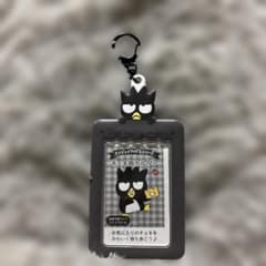 黒いペンギン キーホルダー付きパスケース バッドばつ丸のサムネイル