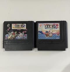 『がんばれゴエモン外伝 1＆2』2本セット ファミコンソフト KONAMIのサムネイル