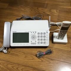 シャープ　デジタルコードレスファクシミリ　ファッピィ　ux-d72clのサムネイル