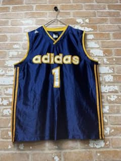 00s  アディダス　バスケ　ユニフォーム　y2k タンクトップ 00s adidas アディダス バスケ ユニフォーム y2k タンクトップ - メルカリ