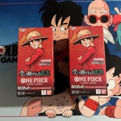 ワンピースカードbox 「受け継がれる意思」 未開封2box テープあり