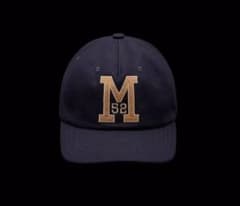 MONCLER ネイビー ベースボールキャップ M52 - メルカリ