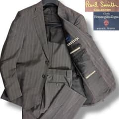 J6136美品 ポールスミスコレクション 20AWゼニア生地ストライプスーツ