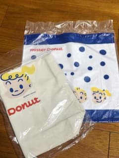 Thumbnail of ミスタードーナツ　福袋　トートバッグタオルセット　原田治グッズ　新品