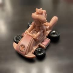 【ハッピーセット】マリオカート ピーチ姫 ミニカー