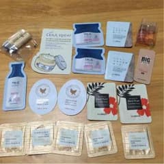 韓国コスメ試供品18点のサムネイル