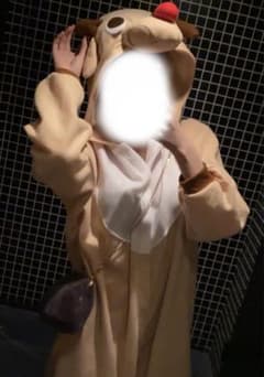 トナカイ 衣装 コスプレ 着ぐるみ 仮装 ルームウェアのサムネイル
