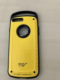 ルートコー　iPhone8Plus カバー　イエロー　黄色　レアのサムネイル