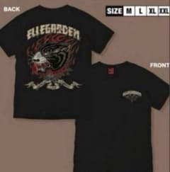 【新品　未使用品】エルレガーデン ellegarden Tシャツ XL ブラックのサムネイル