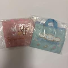 平成レトロレッスンバッグ ミニキーホルダー サンリオ シュガーバニーズ シナモンのサムネイル