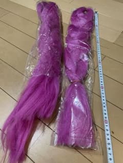 編み込み用　エクステ ピンクのサムネイル