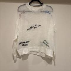 mily bilet透かし編みニット ホワイトのサムネイル