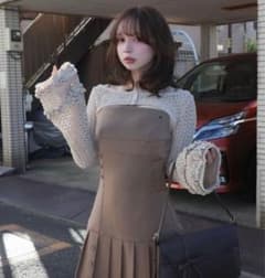 お*と様 andmary Grenda pleats set mini dresのサムネイル