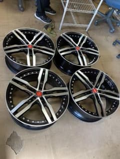 AME SHALLEN 20x8.5 offset +38.使用約2ヶ月のみのサムネイル