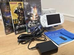 極美品 動作確認品 箱付き PSP 3000 パールホワイト すぐ遊べるセットのサムネイル