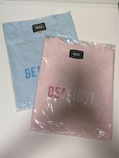 BE:FIRST カラーロゴ Tシャツ ブルー、ピンク 2枚セット Mサイズのサムネイル